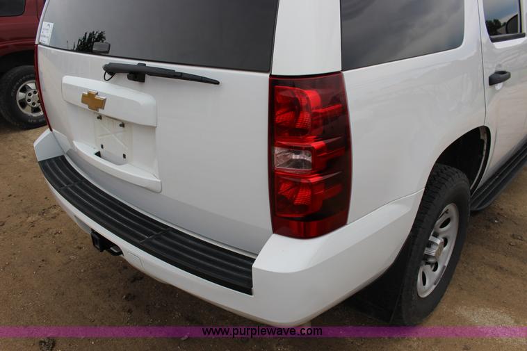image for item K3191 2012 Chevrolet Tahoe Police SUV