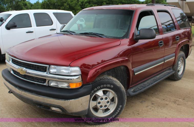 image for item K3192 2003 Chevrolet Tahoe SUV