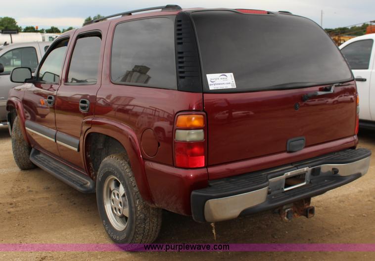 image for item K3192 2003 Chevrolet Tahoe SUV