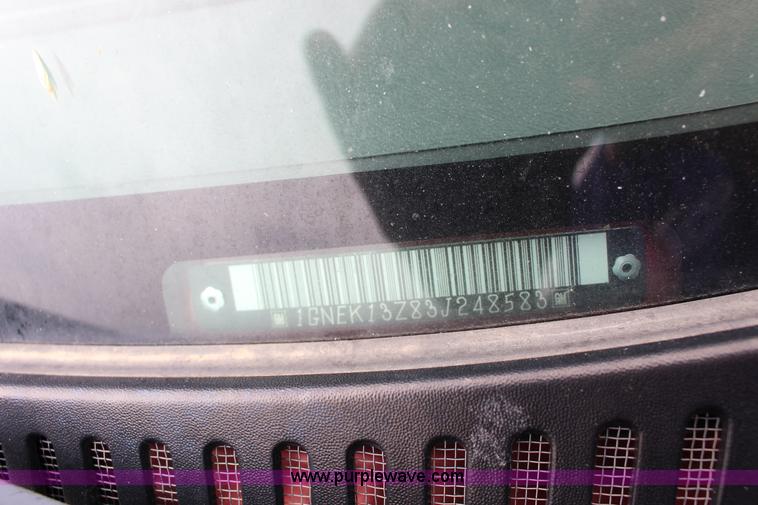 image for item K3192 2003 Chevrolet Tahoe SUV