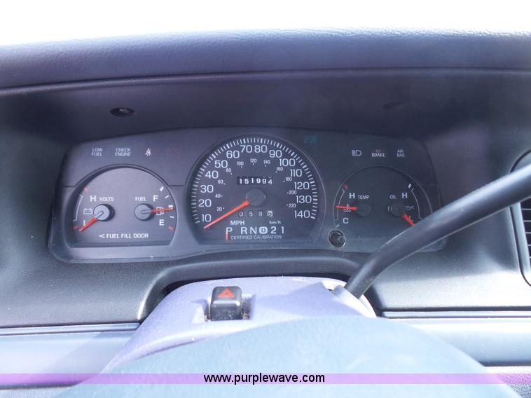 image for item K4663 2000 Ford Crown Victoria Police Interceptor