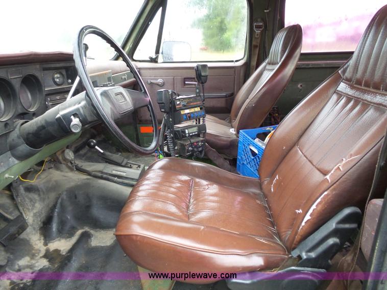 image for item K5361 1984 Chevrolet D10 Military Blazer SUV