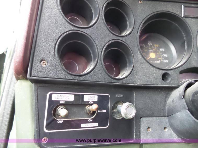 image for item K5361 1984 Chevrolet D10 Military Blazer SUV