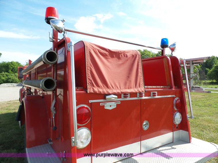 image for item K5430 1972 GMC 6500 fire truck
