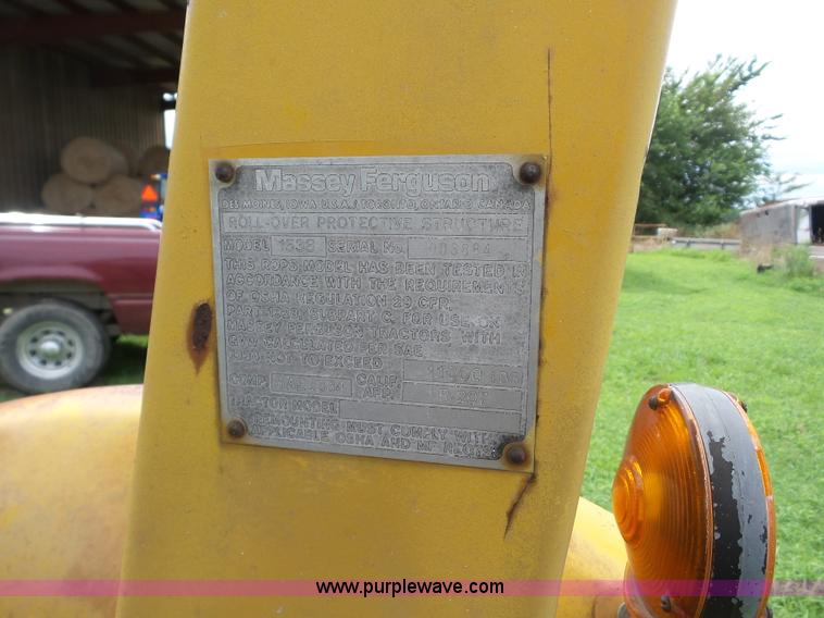 image for item AG9177 Massey-Ferguson 20C tractor