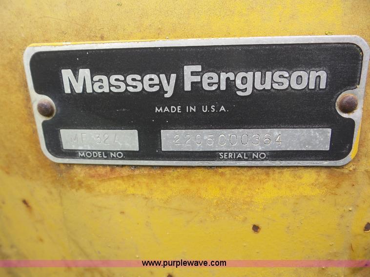 image for item AG9177 Massey-Ferguson 20C tractor