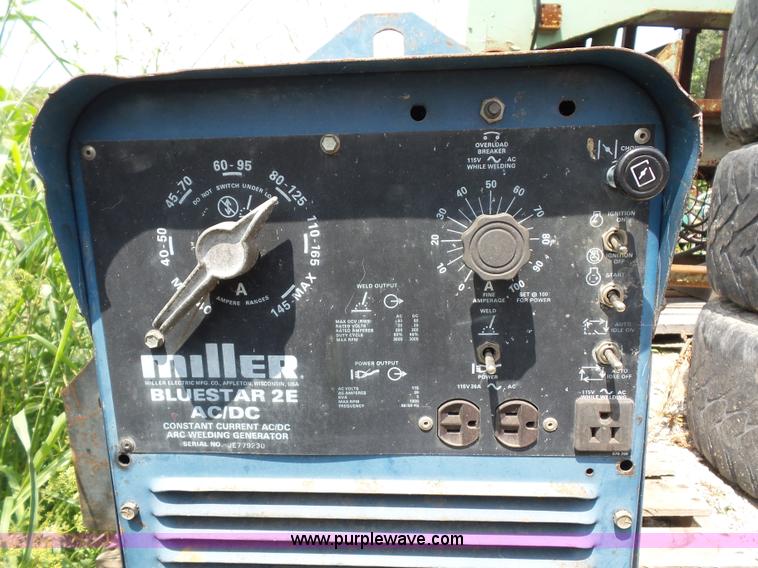 image for item AV9953 Miller Blue Star 2E AC/DC welder