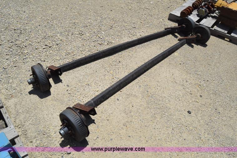 image for item BF9790 (2) trailer axles