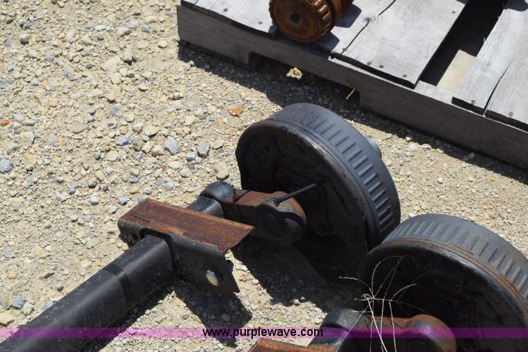 image for item BF9790 (2) trailer axles