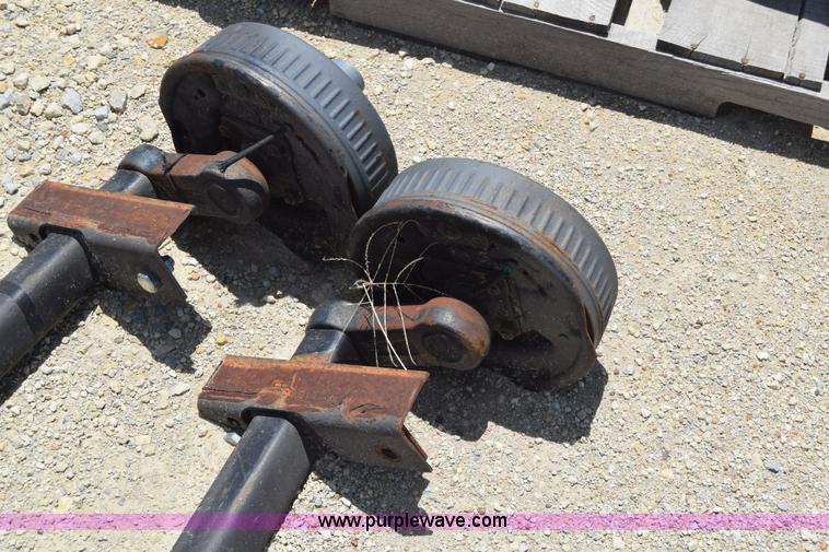 image for item BF9790 (2) trailer axles
