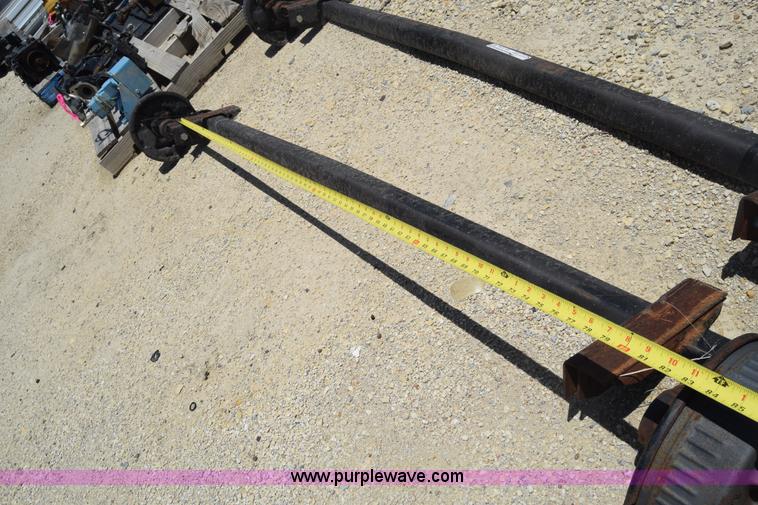 image for item BF9790 (2) trailer axles