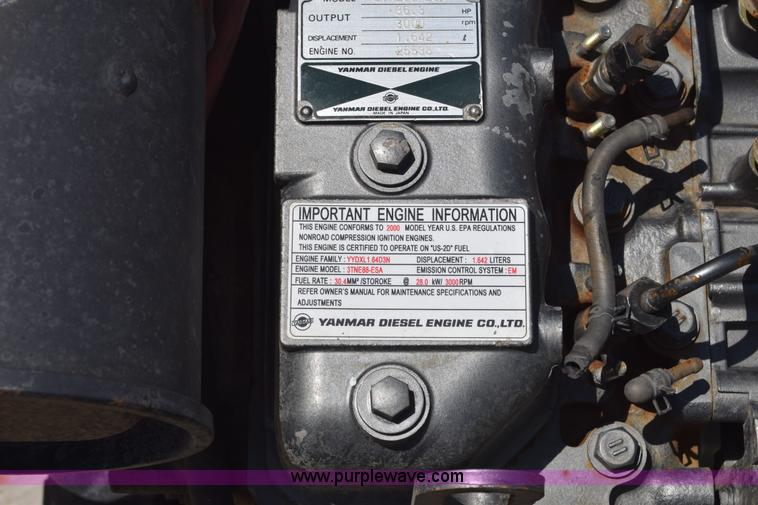 image for item BF9796 (2) Yanmar four cylinder diesel engines