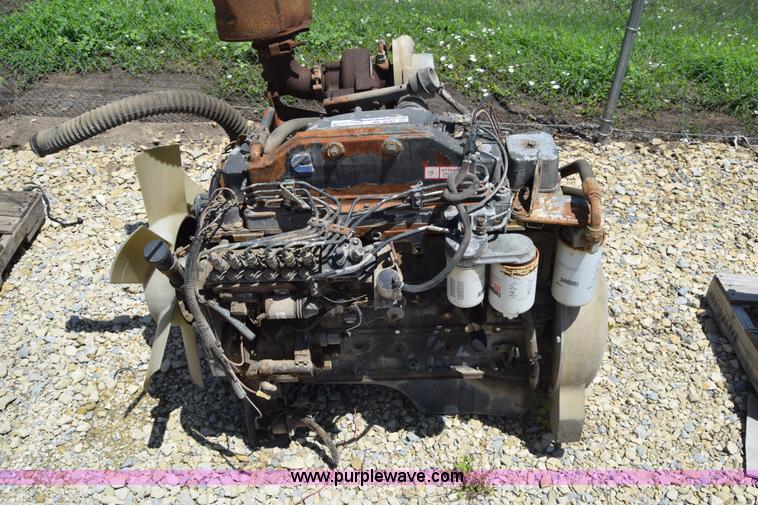 image for item BF9797 Cummins six cylinder diesel engine