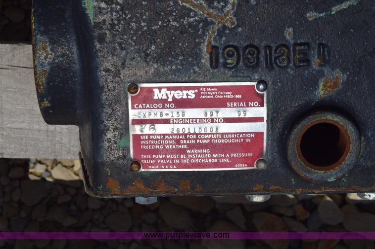 image for item BF9800 (8) Myers bean pumps