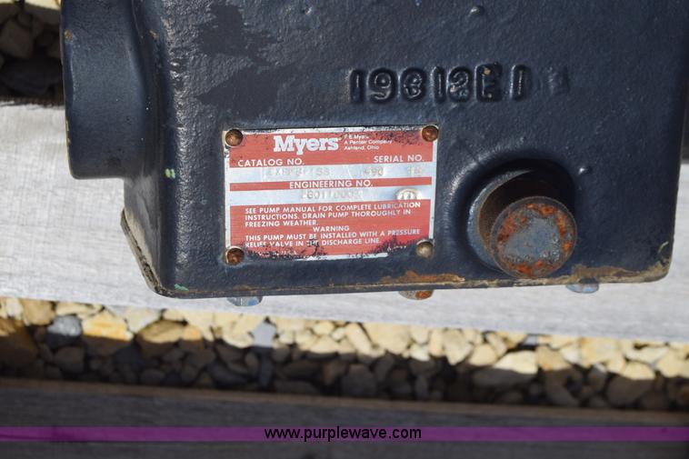 image for item BF9800 (8) Myers bean pumps