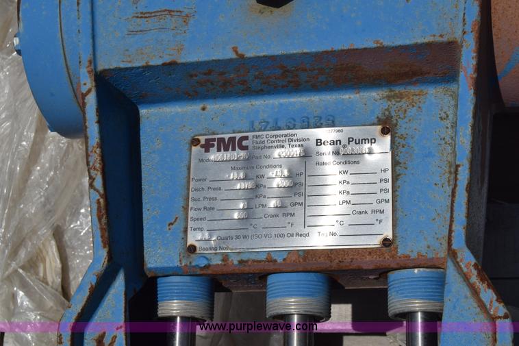 image for item BF9804 (2) FMC bean pumps