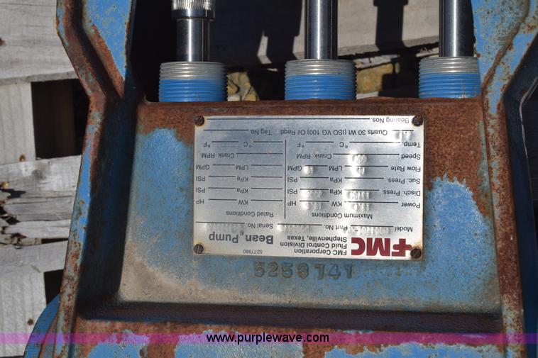 image for item BF9805 (2) FMC bean pumps