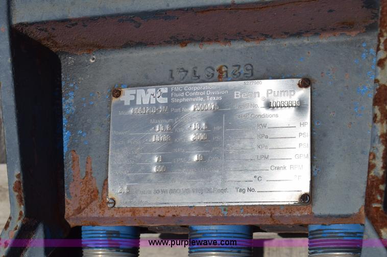 image for item BF9808 (2) FMC bean pumps