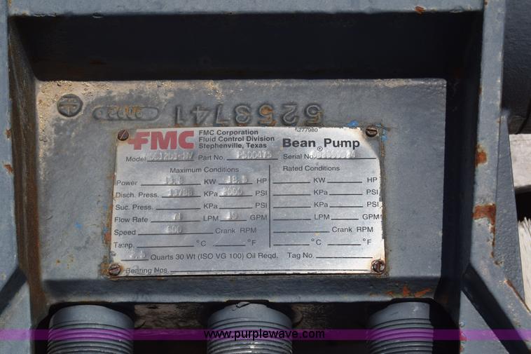 image for item BF9809 (2) FMC bean pumps