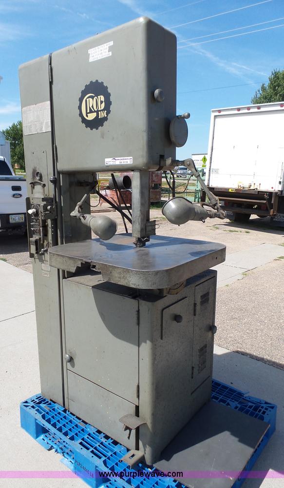Grob NS18 vertical bandsaw and blade welder in Grand Island, NE Item