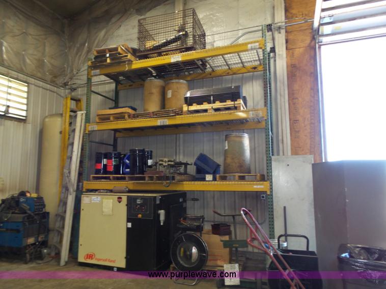 image for item BX9132 (4) 12'W sections of warehouse racking