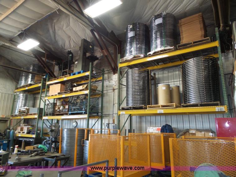 image for item BX9132 (4) 12'W sections of warehouse racking