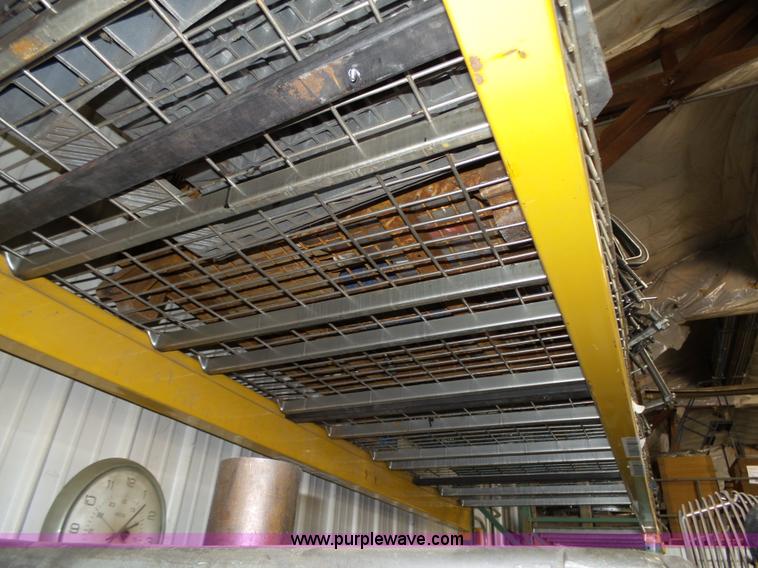 image for item BX9132 (4) 12'W sections of warehouse racking