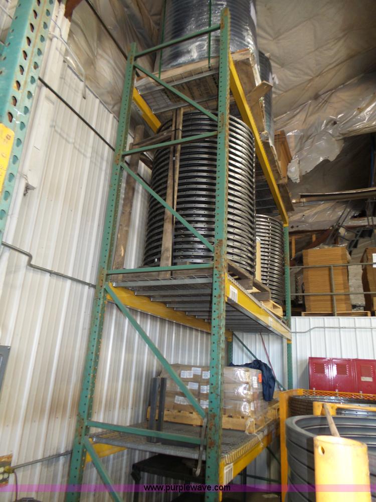 image for item BX9132 (4) 12'W sections of warehouse racking