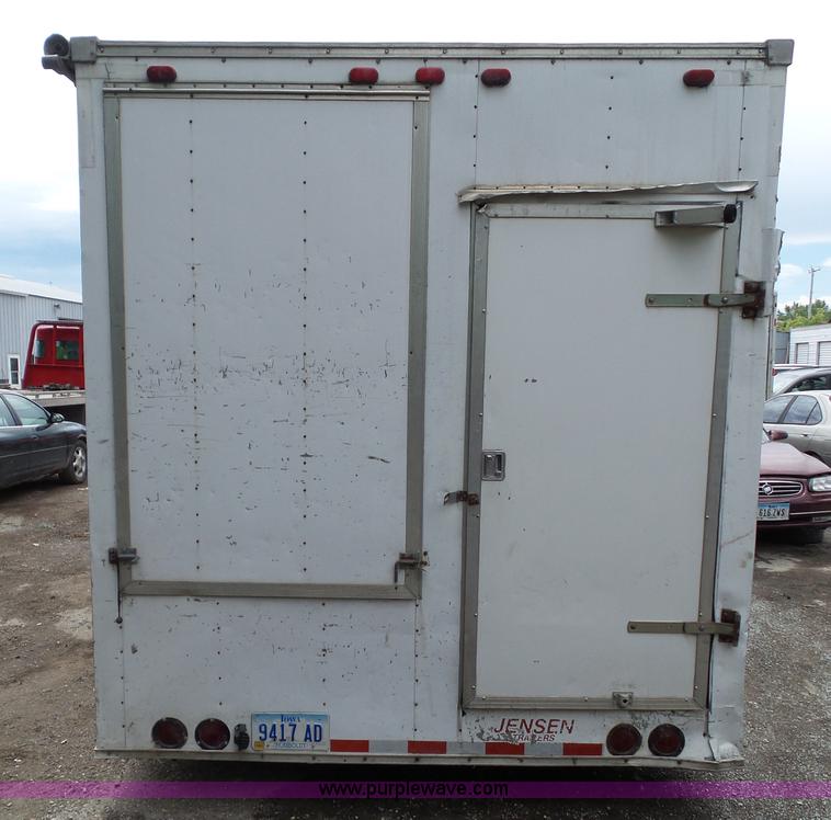image for item BZ9763 1991 Jensen concession trailer