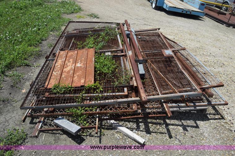 image for item CB9338 Approx. 20 steel cage panels