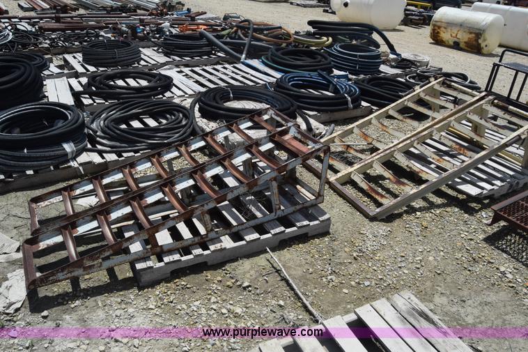 image for item CB9356 (2) sets of steel trailer ramps