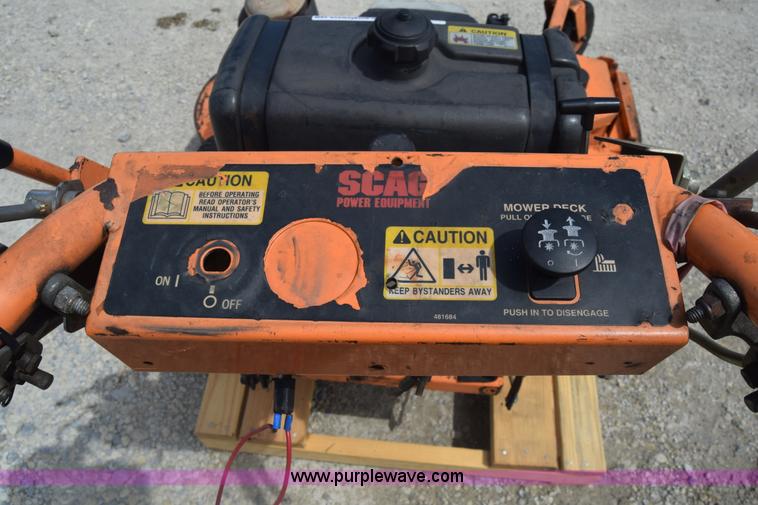 image for item CB9374 Scag ZTR lawn mower