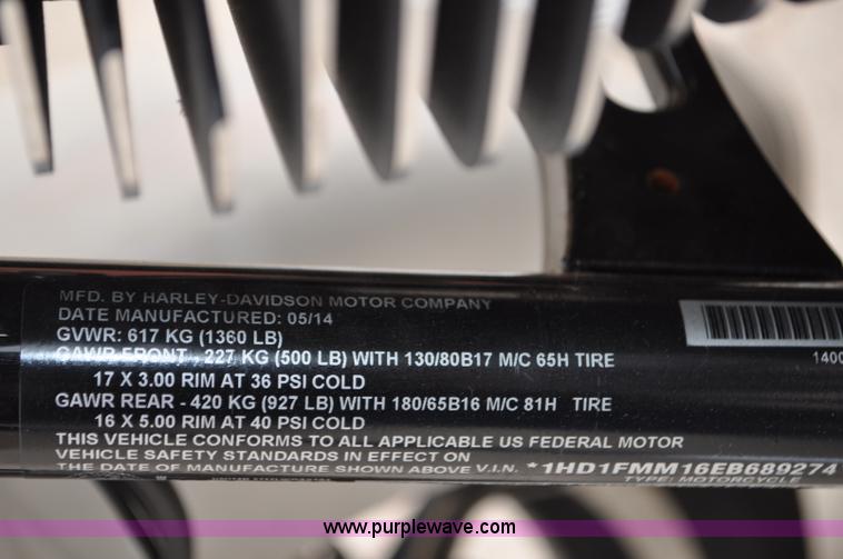 image for item G7409 2014 Harley Davidson FLHTP Electra-glide Police motorcycle