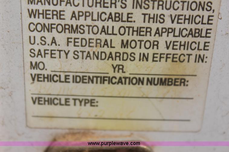 image for item J4349 1999 Dodge Ram 3500 utility truck