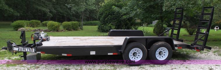 image for item K1186 2015 Stillwater equipment trailer