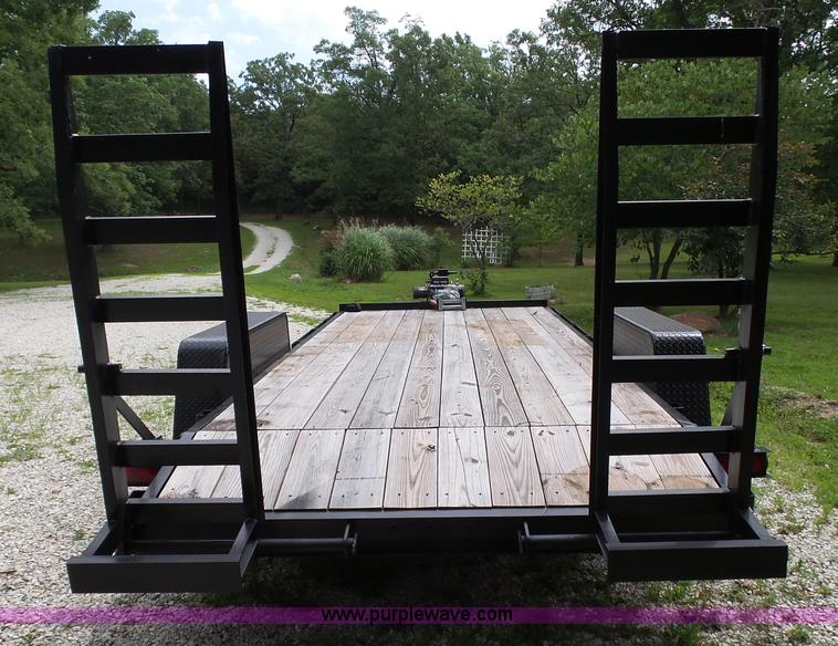 image for item K1186 2015 Stillwater equipment trailer