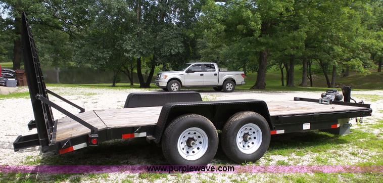 image for item K1186 2015 Stillwater equipment trailer