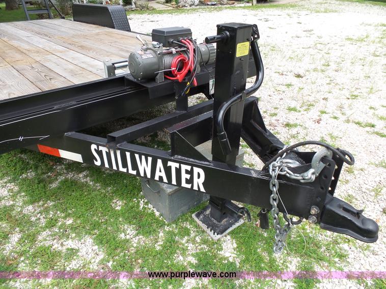 image for item K1186 2015 Stillwater equipment trailer