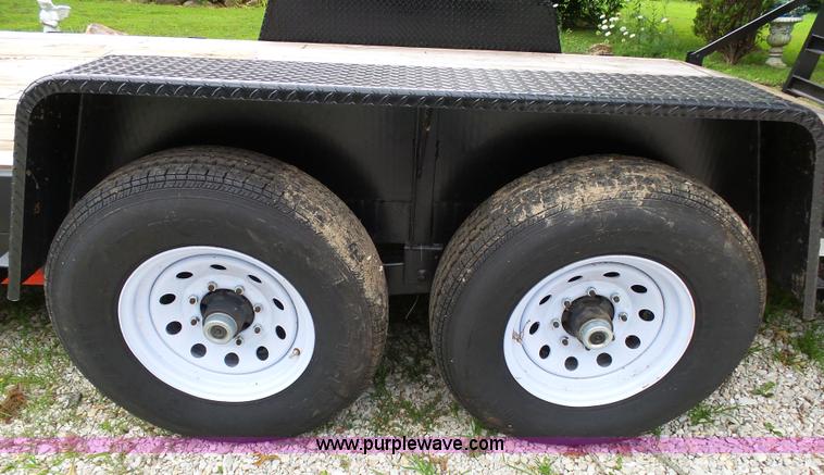 image for item K1186 2015 Stillwater equipment trailer