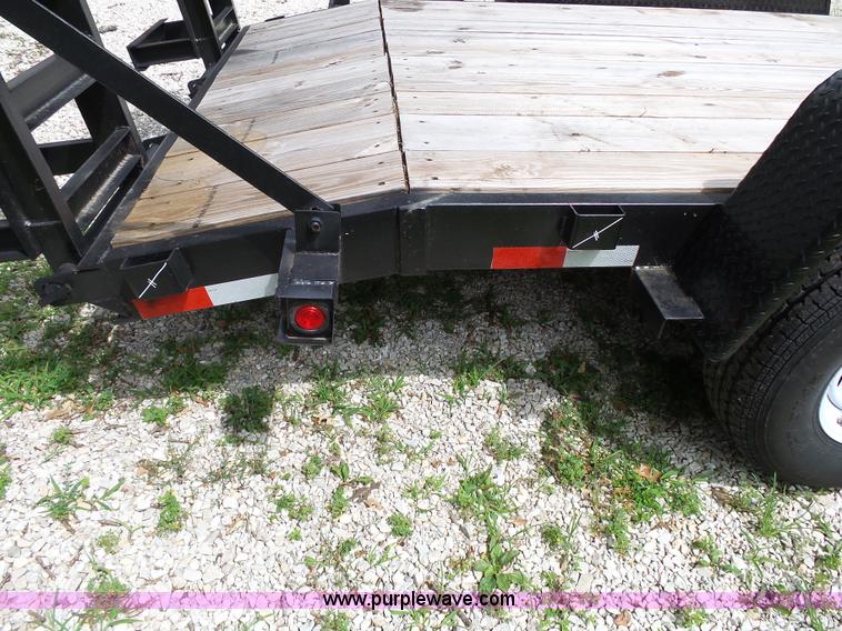 image for item K1186 2015 Stillwater equipment trailer