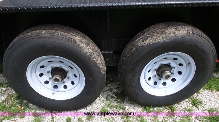 image for item K1186 2015 Stillwater equipment trailer