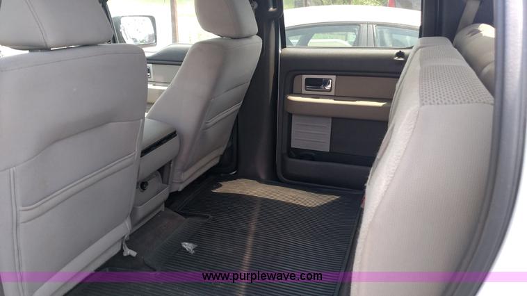 image for item K3245 2010 Ford F150 SuperCrew pickup truck