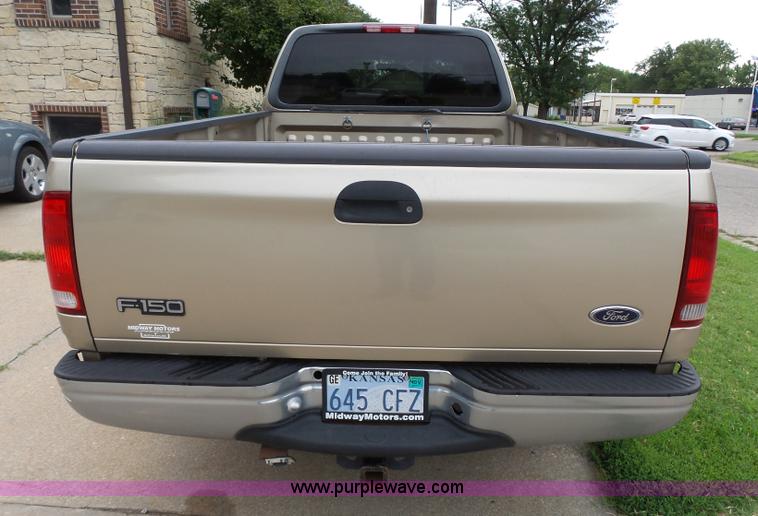 image for item K5352 2000 Ford F150 SuperCab pickup truck