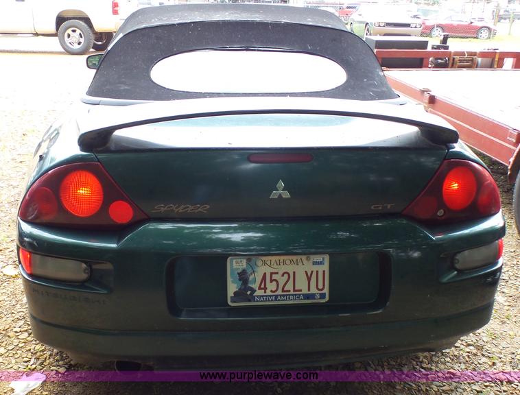 image for item K5470 2001 Mitsubishi Eclipse GT Spyder convertible