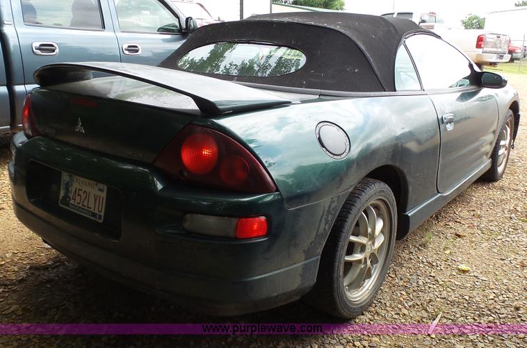image for item K5470 2001 Mitsubishi Eclipse GT Spyder convertible