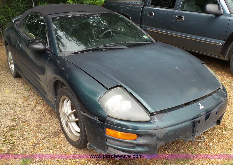 image for item K5470 2001 Mitsubishi Eclipse GT Spyder convertible