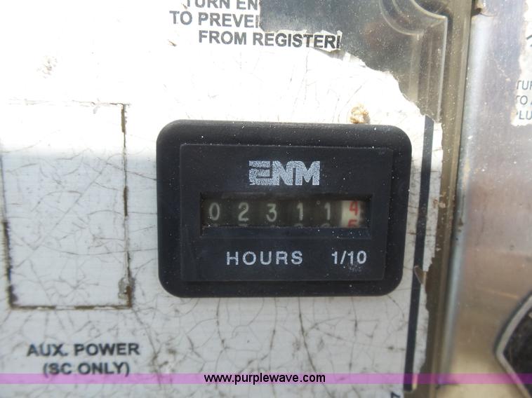 image for item K7101 2011 Hydrotec SC30006012 power washing trailer