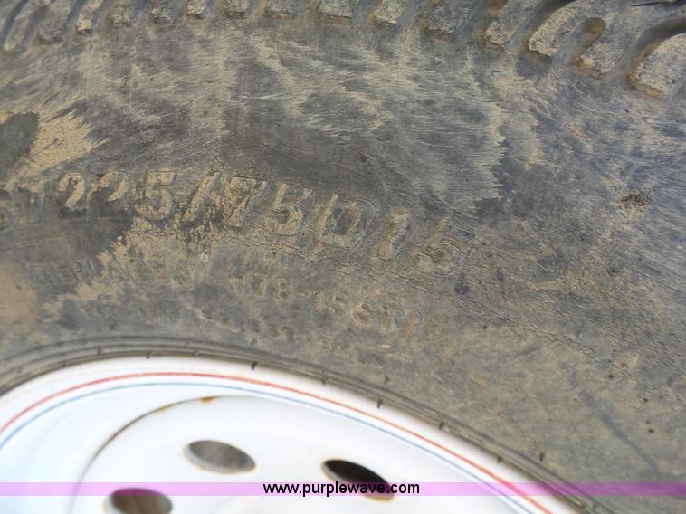 image for item K7101 2011 Hydrotec SC30006012 power washing trailer