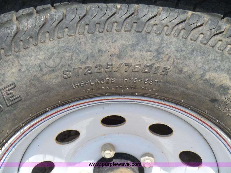 image for item K7101 2011 Hydrotec SC30006012 power washing trailer