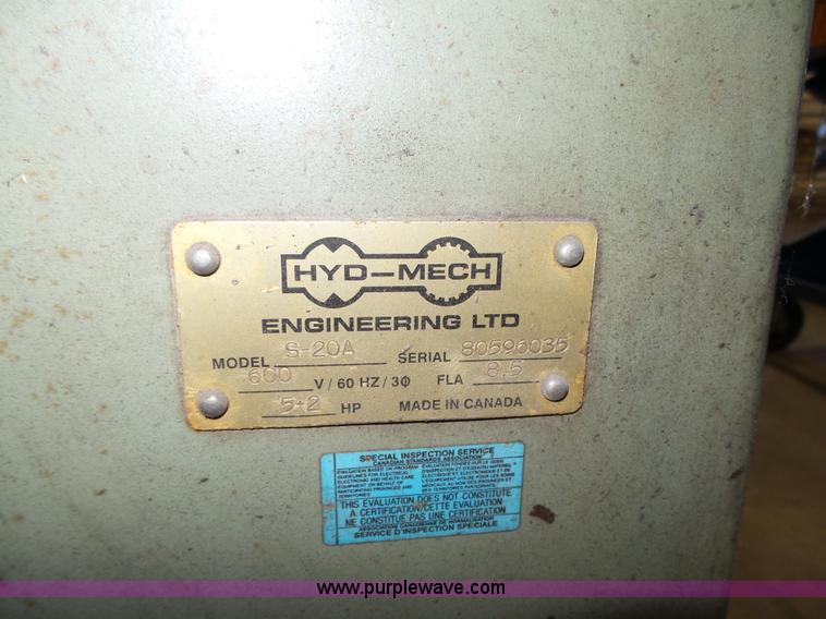 image for item K8437 Hydmech S20A Series II CNC saw